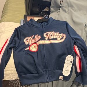 Hello Kitty Navy and Red Kids Hoodie